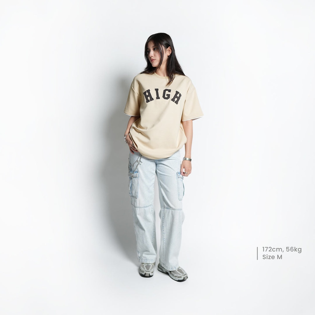 HIGH CULTURED High Arch Triumph Double Layered Tee - 1111