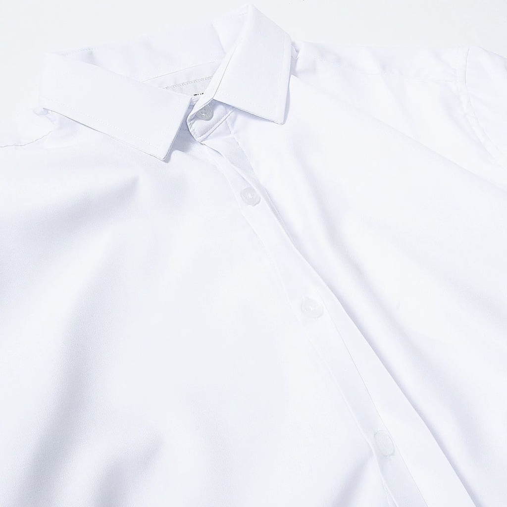 Executive Hidden-Button Long Sleeve Shirt - 66