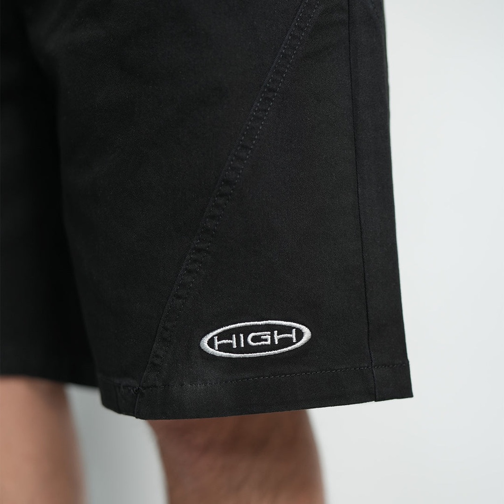 Classic Curve Panel Loose Short Pants - 118