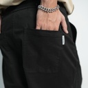 Classic Curve Panel Loose Short Pants - 118