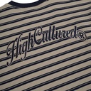 HIGH CULTURED Classic Waffle Stripes Tee - 1168