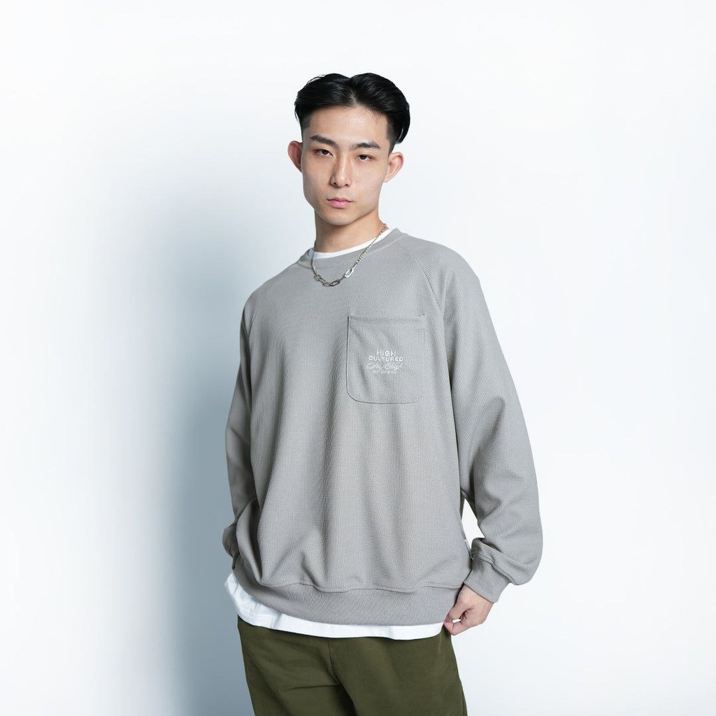 High Cultured Pocket Waffle Sweater - 246 (Grey, S).jpg