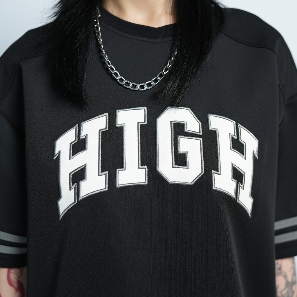 Classic High Basic Jersey Loose Tee - 1061
