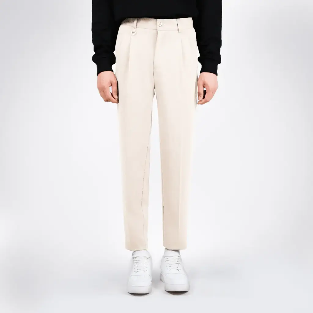 Relaxed Pleated Pants - 286