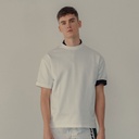 Hugh Space Cotton Loose Tee - 1023