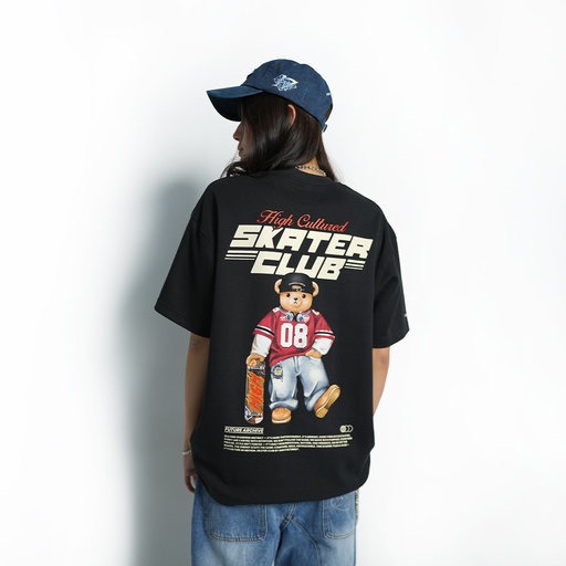 [111141] High Cultured Skater Club Hiro Loose Tee - 1141