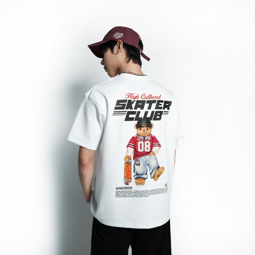 [111141] High Cultured Skater Club Hiro Loose Tee - 1141