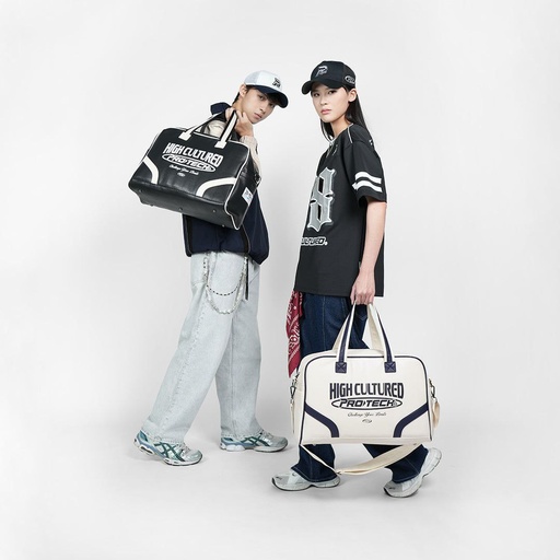 [6802] High Cultured x PROTECH Leather Duffle Bag - 02