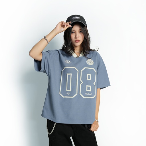 [111149] High Cultured 17th Years Anniversary Waffle Jersey Boxy Tee - 1149