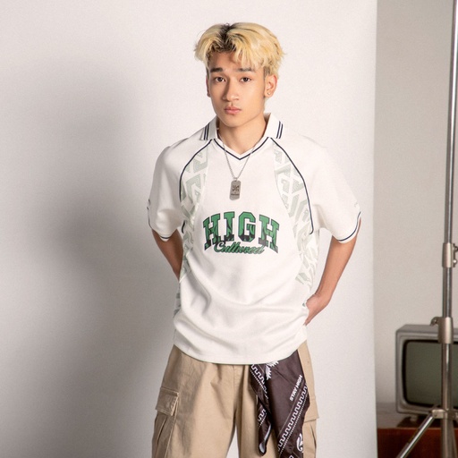  HIGH CULTURED x YG "RISE" Polo Jersey Tee - 531
